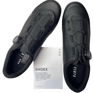 Fizik Men’s Vento Omna Cycling Shoes – Black, Size 9.75